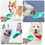 Charger l'image dans la galerie, Portable Dog Water Bottle For Small Large Dogs Cat Outdoor Leakproof Walking Drinking Bowls Chihuahua French Bulldog Supplies
