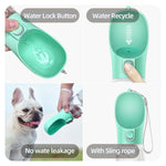 Charger l'image dans la galerie, Portable Dog Water Bottle For Small Large Dogs Cat Outdoor Leakproof Walking Drinking Bowls Chihuahua French Bulldog Supplies
